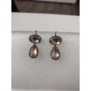 Larkspur & Hawk Earrings Drop Stone annie glass alor